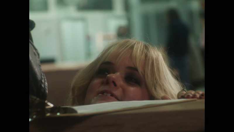 She's just, uh... saying her goodbyes and stuff