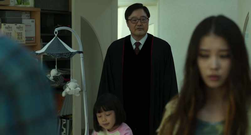 She's looking for a baby. Named woo-sung