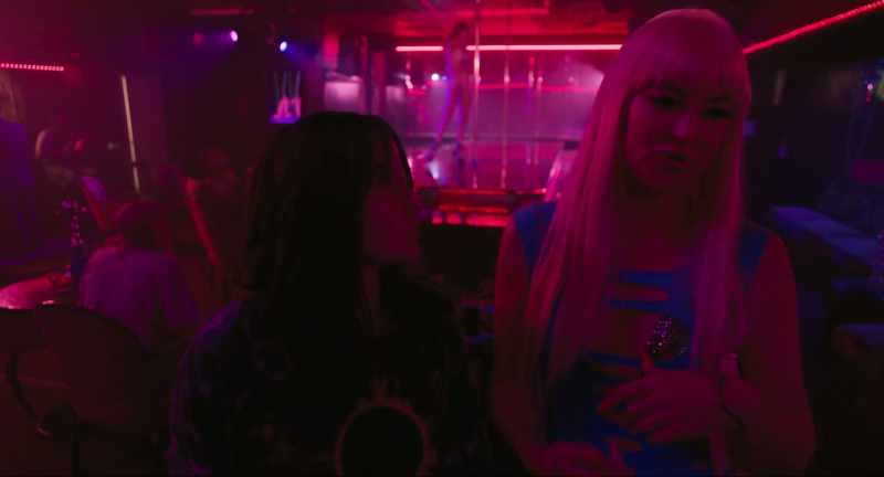She's never been to a strip club before