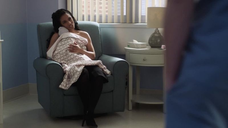 She's not crying or shaking anymore