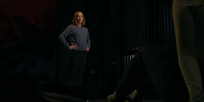 She's not here to audition, obviously, and for good reason