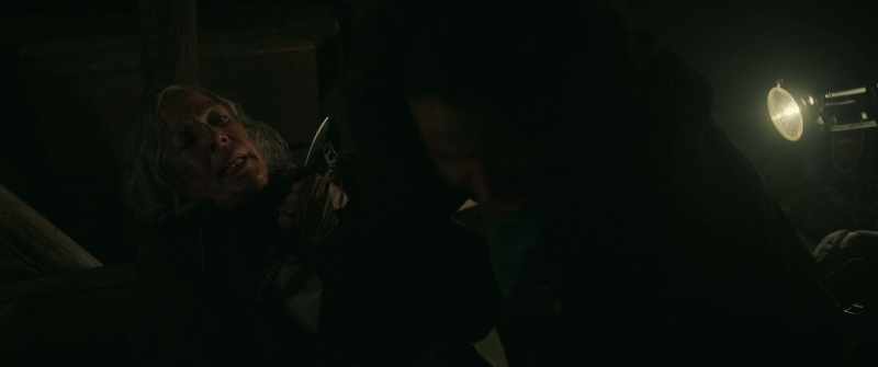 She's okay for now. He's taking her to the lighthouse