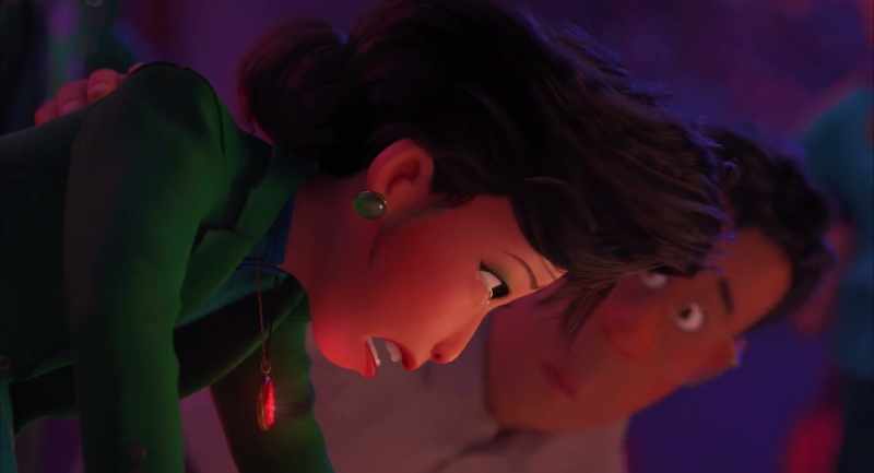 She's out of control! - (BREATHING HEAVILY)