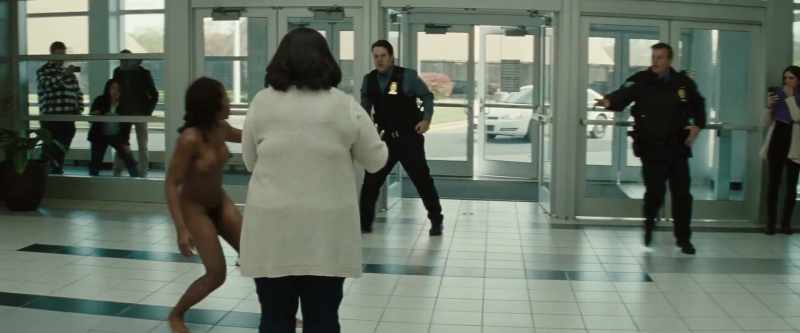 She's-she's sick officers. Don't run!