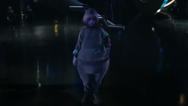She's swelling up