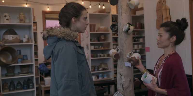 She's teaching Tuesday ceramics, but Anna covered for her this time