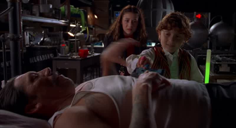 Shh! It's just a reflex. Look. He's still asleep