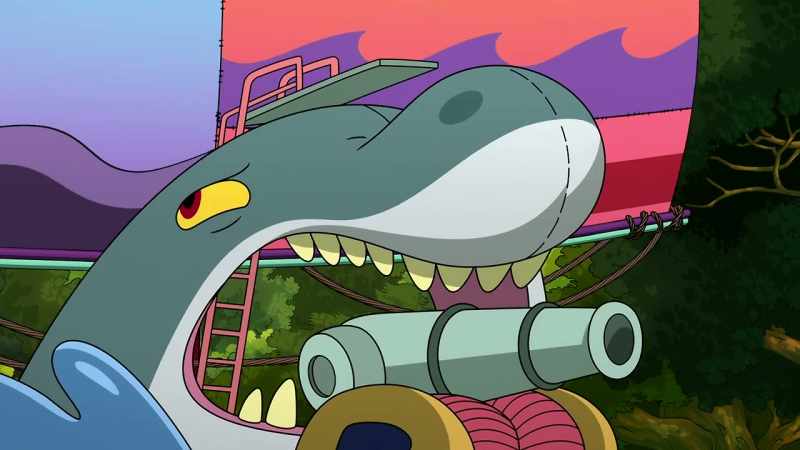 [ship deflating]