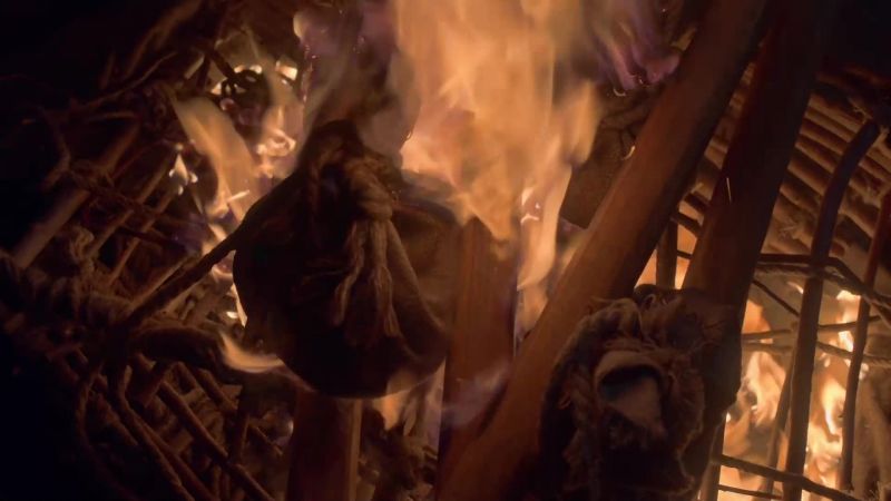 Ships afire!