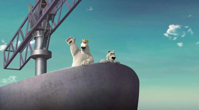 [ship's bell ringing]