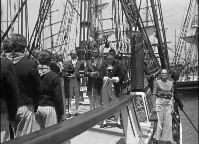 Ship's company, off hats!