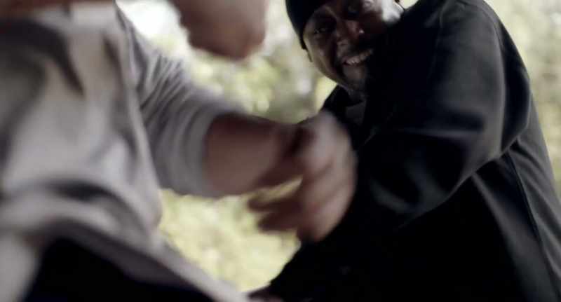 Shit got ugly. He hit his head. Next thing I know