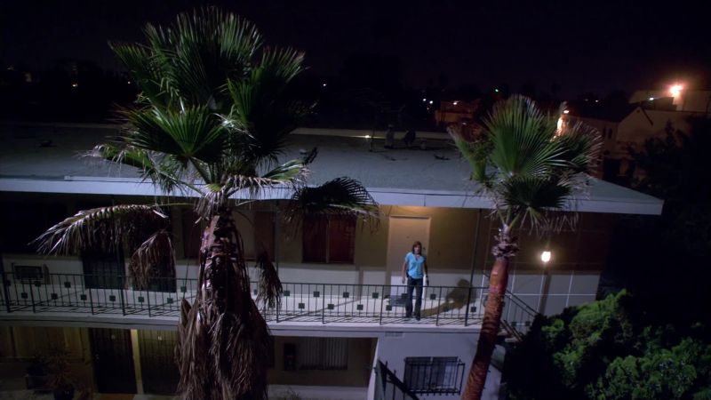 Shit. Trimmed trees. The Skinner's been here