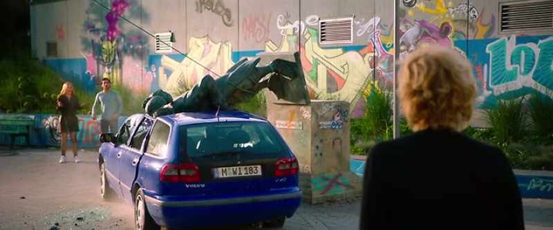 Shit, whose car was that? - Mine!