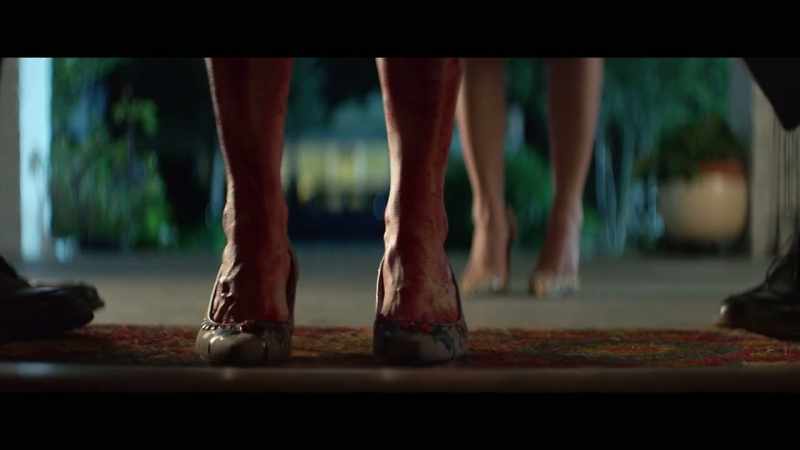 [shoes scratching]