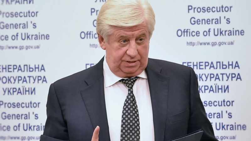 Shokin had previously investigated Burisma