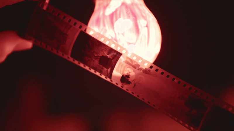 Shooting a roll of film