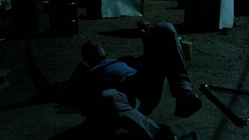 [shotgun fires]