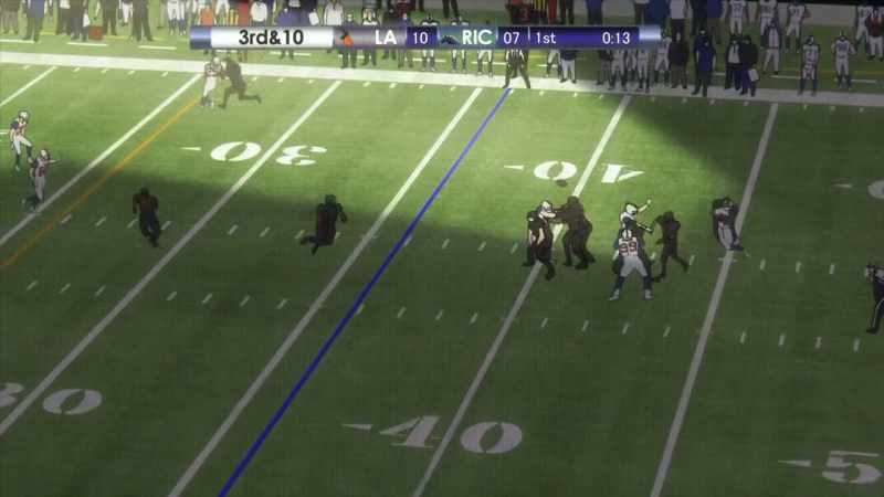 Shotgun formation See left side