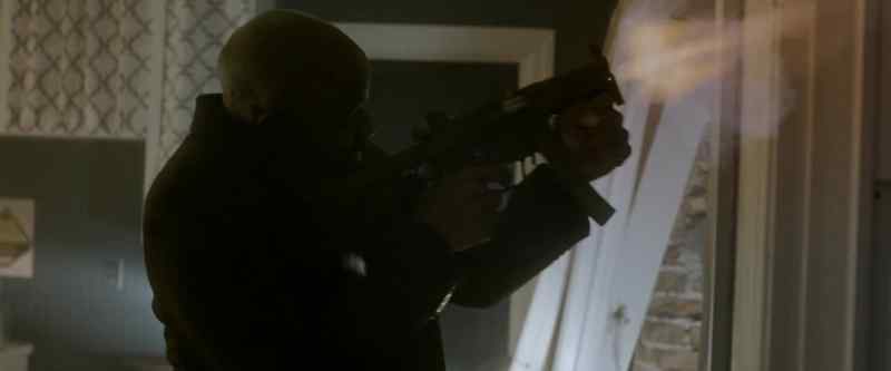 (shots firing) (music continues)