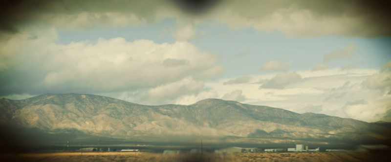 Should be right over those mountains
