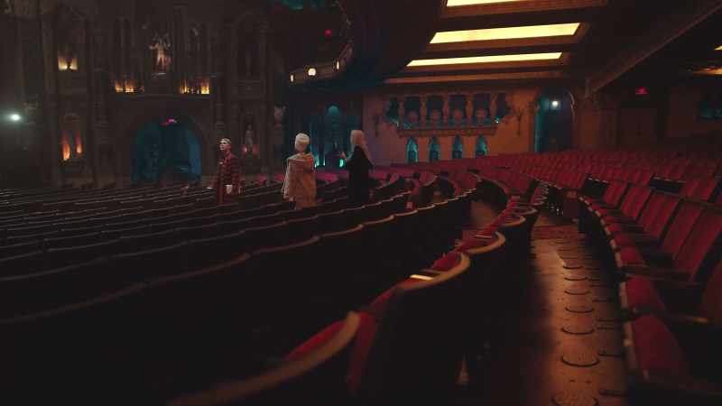 Should we go on the stage? - Yeah
