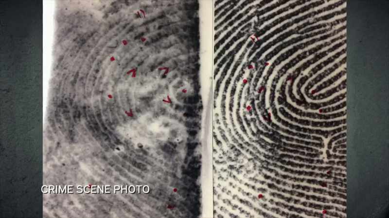 [Shouldice] We recovered a partial latent fingerprint