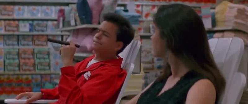 Shouldn't you be cleaning up the store