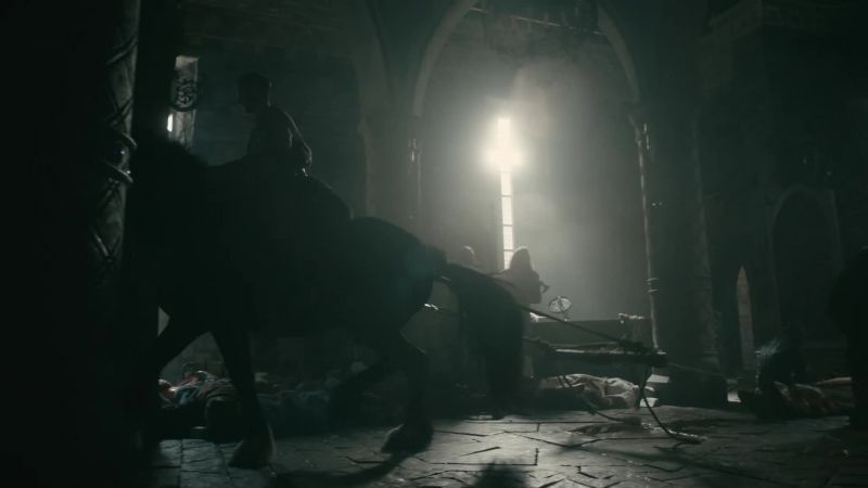 (SHOUTING) Horse!