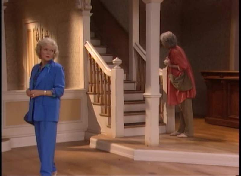 SHOUTING You're right Blanche