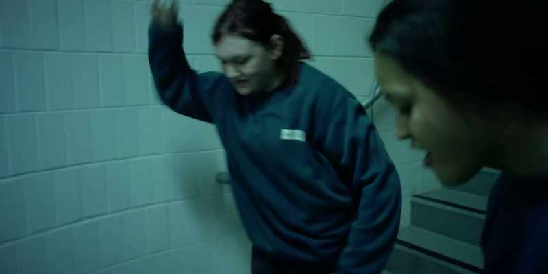 (SHRAPNEL CLATTERS) - (GIRLS LAUGH)