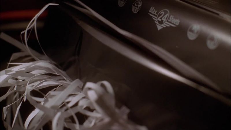 (shredder buzzing)