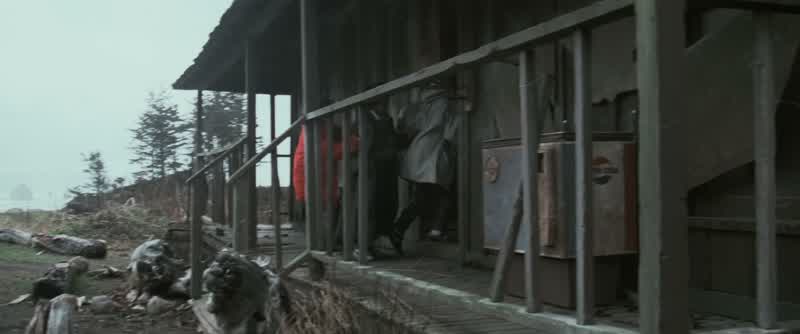 Shh. Shut up, Chunk. This place is a summer restaurant? Looks like it hasn't been open for ten summe