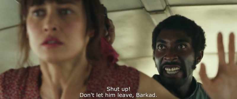 Shut up Don't let them leave, barkad!