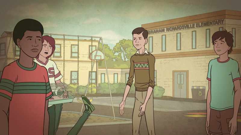 �Shut up, nerd. ‐(grunts)