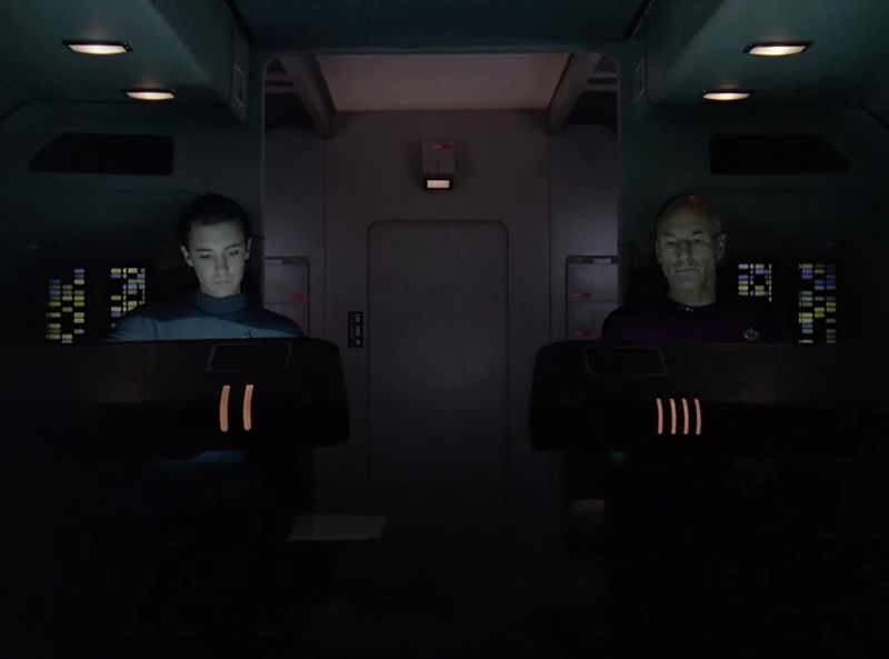Shuttle number two, ready for departure