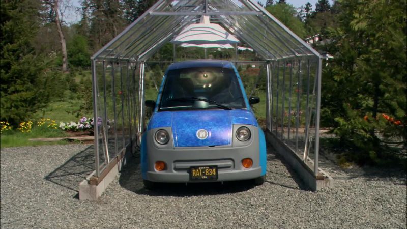 [sighs] A solar car?