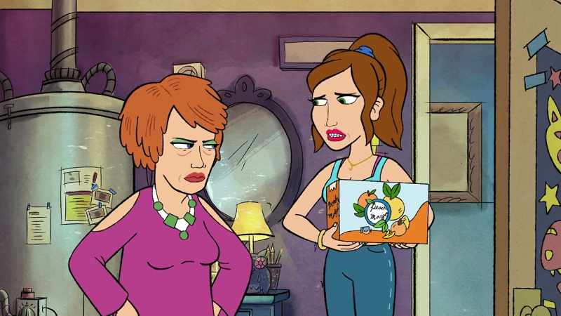 (sighs) -Come on, Mother, let's leave Violet alone
