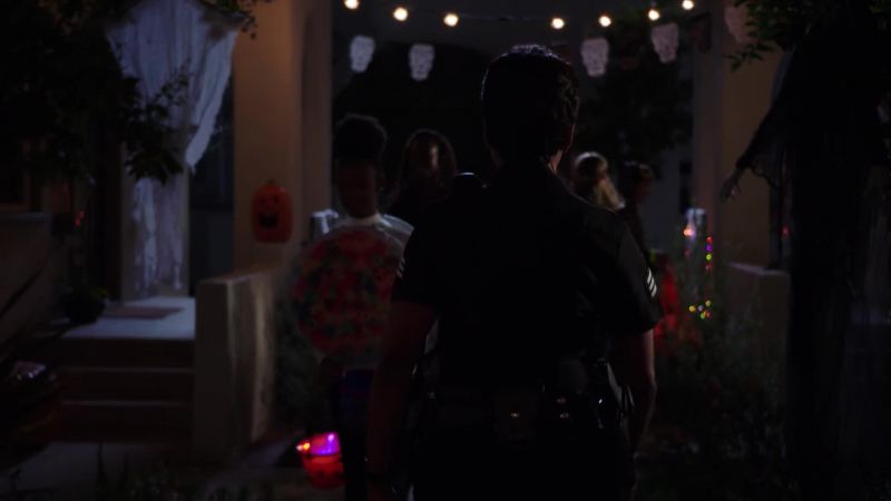 (SIGHS) - GIRL: Trick or treat!