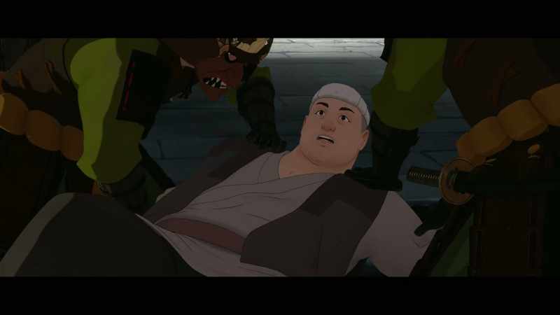 [sighs, grunts]