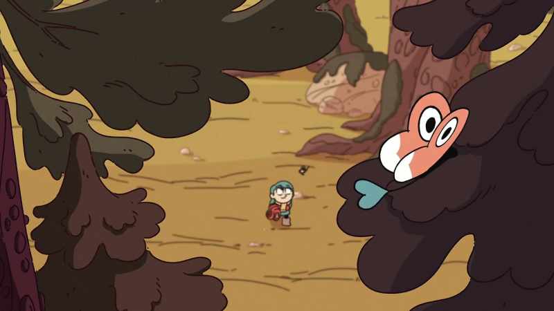[sighs] It's so peaceful out here. It feels like I'm home again