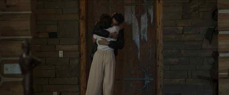 [sighs] -[kissing]
