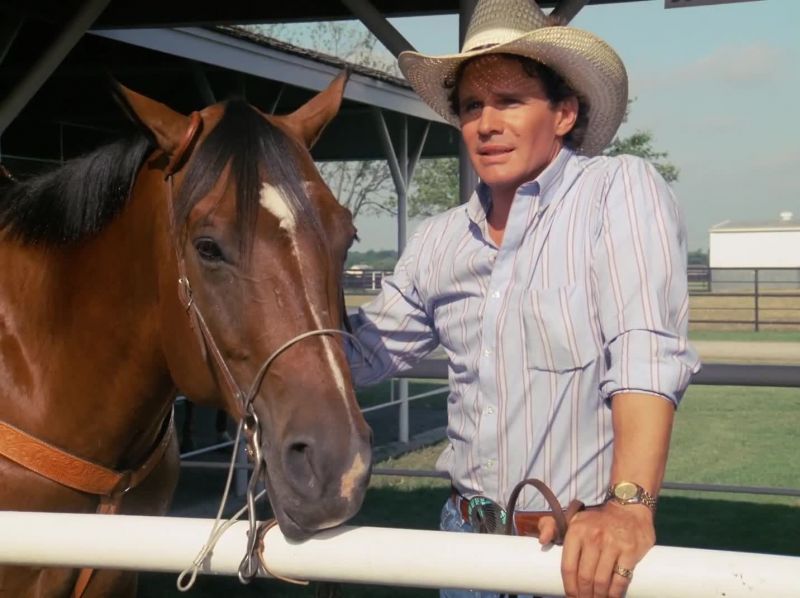 [sighs] Of all the horses here