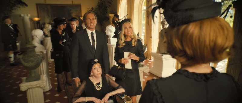[sighs] Oh, my condolences, Evelyn. That was an interesting eulogy