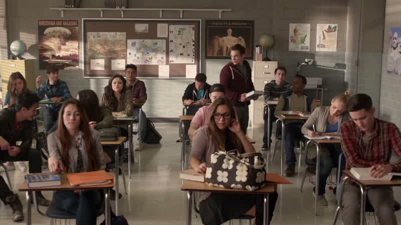 Liam. You're not gonna just stand there, are you? Maybe. The whole semester? Maybe. Liam... have a s