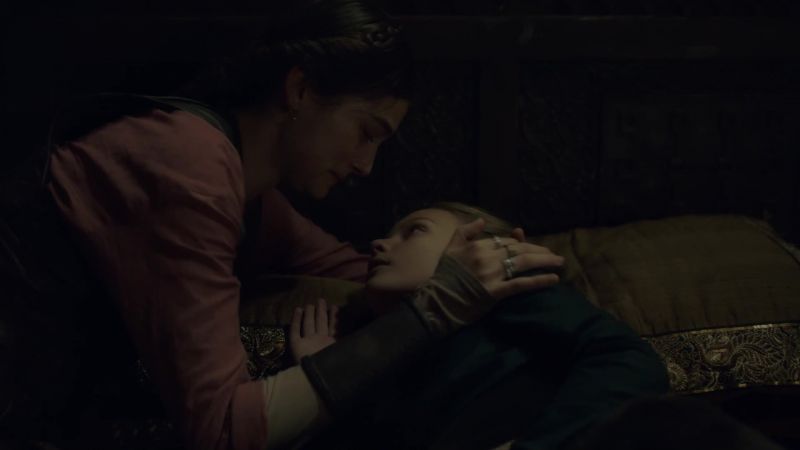 [sighs, sniffles] -Mama?