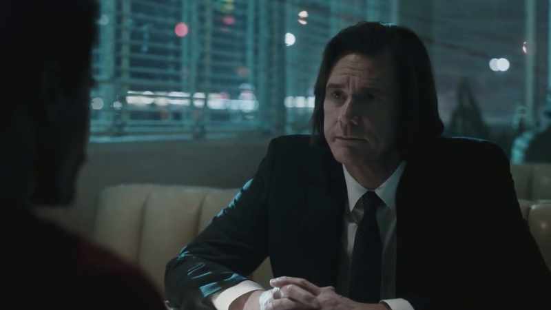 [sighs] We can talk, or... eat