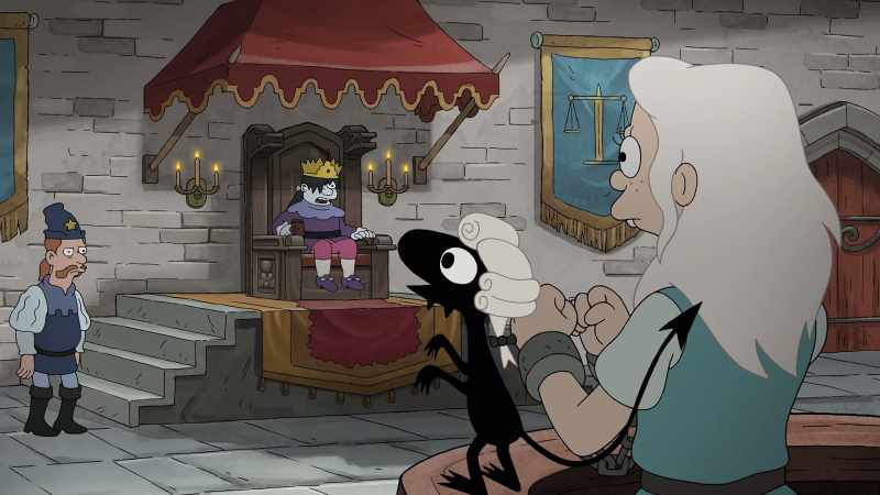 Silence, sister! It's Big King Derek to you!