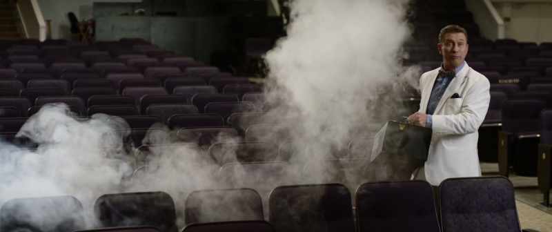 Silly smoke machine's clogged again