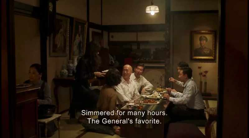 Simmered for many hours. The General's favorite